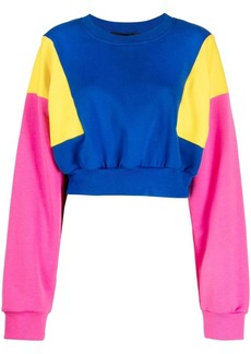 Dsquared2 colour-block long-sleeve sweatshirt