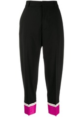 Dsquared2 colour block tapered trousers