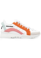 Dsquared2 contrasting-panel low-top sneakers
