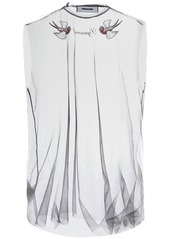 Dsquared2 Cool Fit Sheer Tank Top