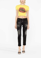 Dsquared2 Cool Girl distressed slim-leg jeans