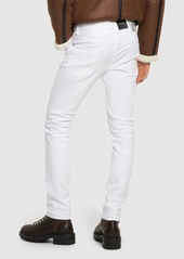 Dsquared2 Cool Guy White Bull Cotton Denim Jeans