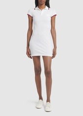 Dsquared2 Cotton Piquet Mini Polo Dress