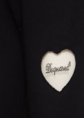 Dsquared2 Cotton Sweatpants W/heart Logo