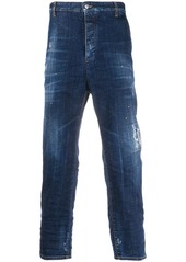 Dsquared2 cropped distressed jeans