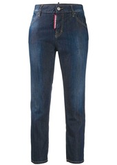 Dsquared2 cropped girlfriend fit jeans