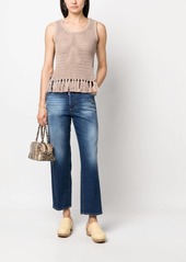 Dsquared2 cropped straight-leg jeans