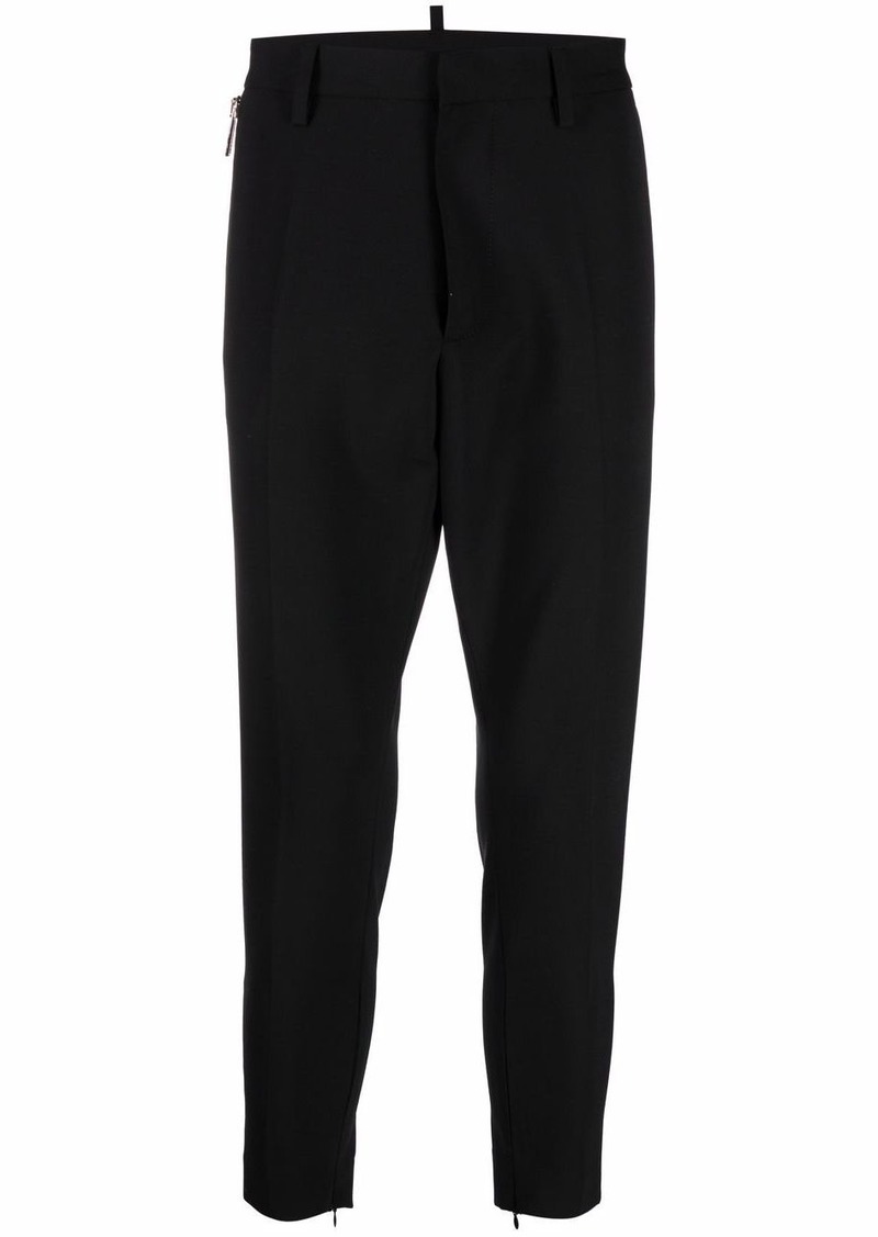 Dsquared2 cropped tapered-leg trousers