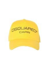 Dsquared2 D2 Capri Cotton Canvas Baseball Hat
