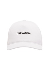 Dsquared2 D2 Logo Cotton Baseball Cap