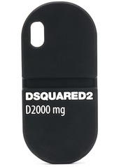 Dsquared2 D2000 mg logo pill iPhone X case