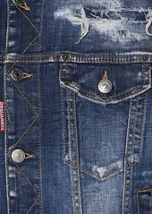 Dsquared2 Dan Stretch Denim Jean Jacket