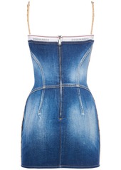 Dsquared2 Denim Mini Corset Dress