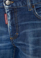 Dsquared2 Distressed Denim Midrise Flared Jeans