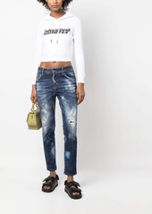 Dsquared2 distressed-effect cropped jeans