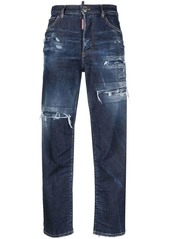Dsquared2 distressed-effect high-waisted jeans
