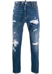 Dsquared2 distressed effect jeans