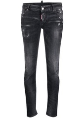 Dsquared2 distressed-effect low-rise jeans