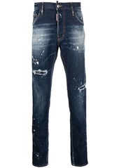 Dsquared2 distressed-effect straight-leg jeans