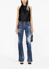 Dsquared2 distressed flared jeans