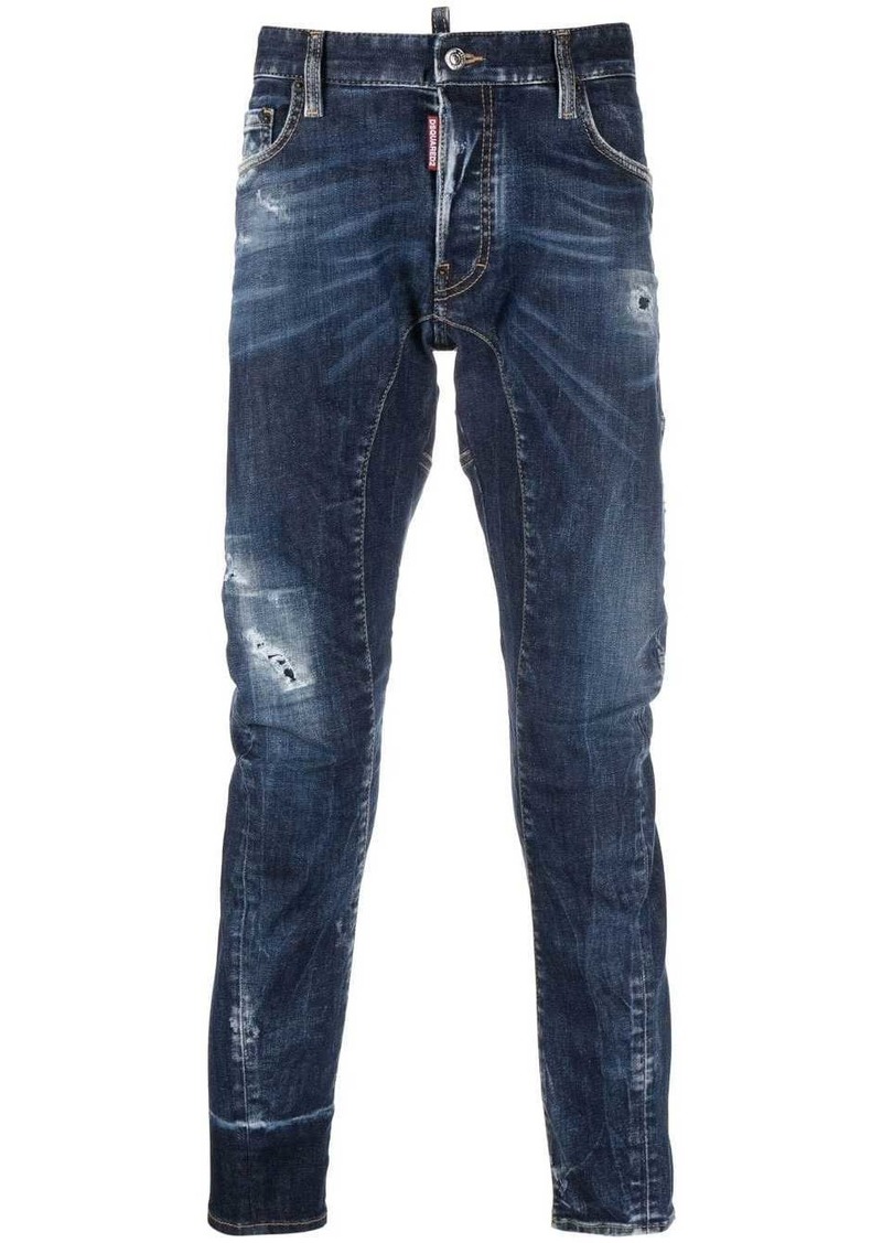 Dsquared2 distressed skinny jeans