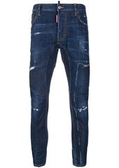 Dsquared2 distressed skinny jeans