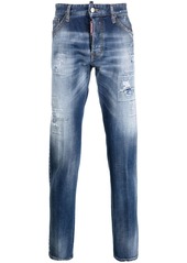 Dsquared2 distressed slim-fit jeans