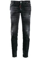 Dsquared2 distressed tapered jeans