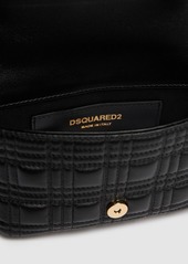 Dsquared2 Double D Velvet Shoulder Bag