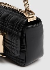 Dsquared2 Double D Velvet Shoulder Bag