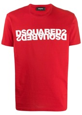 Dsquared2 double logo print T-shirt