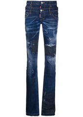 Dsquared2 double-waist slim-fit jeans