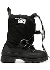Dsquared2 drawstring-fastening logo ski boots