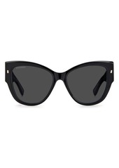 Dsquared2 56mm Cat Eye Sunglasses