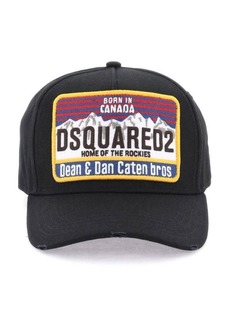 Dsquared2 baseball cap with logoed patch