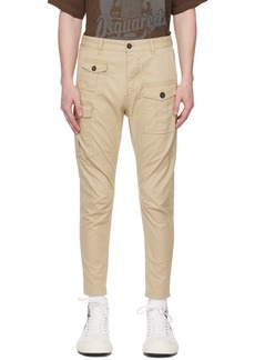 Dsquared2 Beige Sexy Cargo Pants