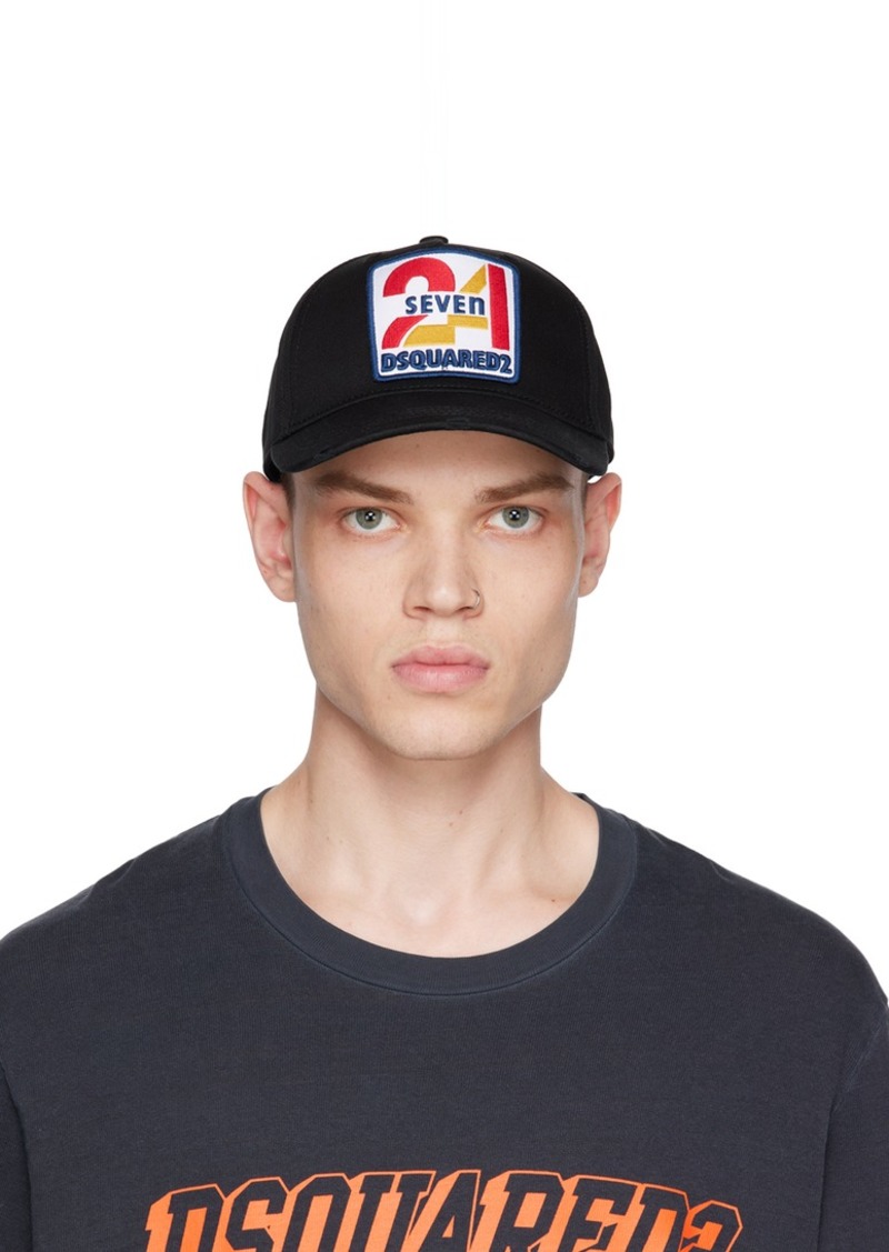 Dsquared2 Black 24Seven Cap