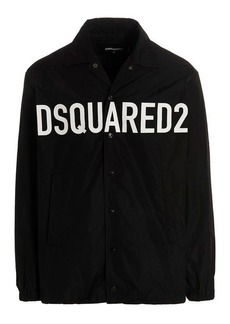DSQUARED2 BLACK AND WHITE CASUAL JACKET
