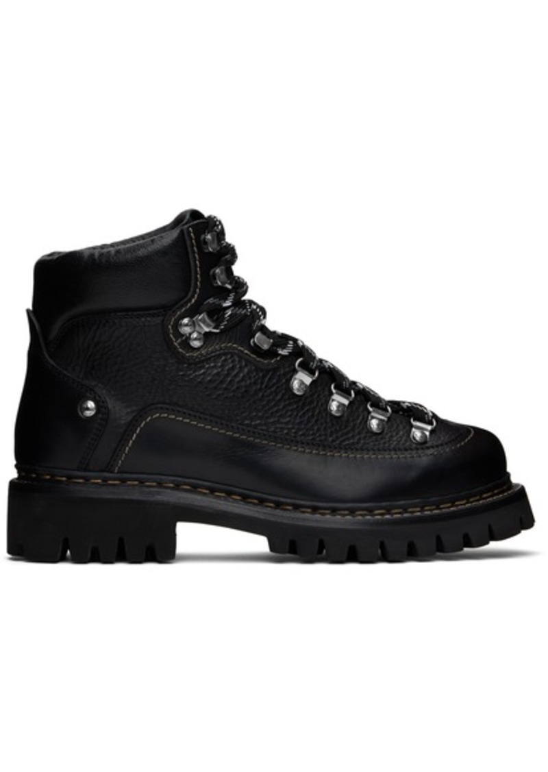 Dsquared2 Black Canadian Hiking Boots