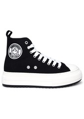 DSQUARED2 Black canvas Berlin sneakers