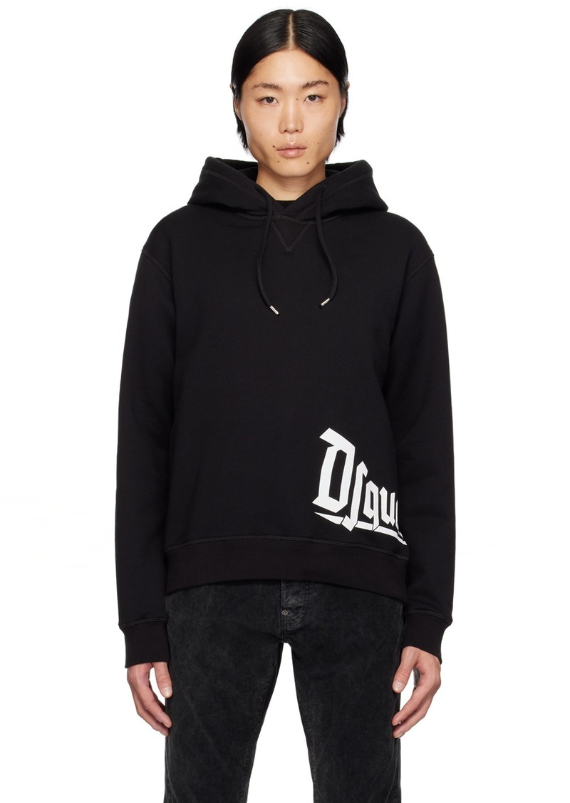 Dsquared2 Black Cool Fit Hoodie