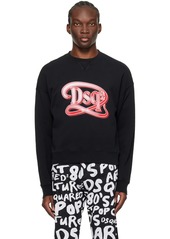 Dsquared2 Black Drop Fit Sweatshirt