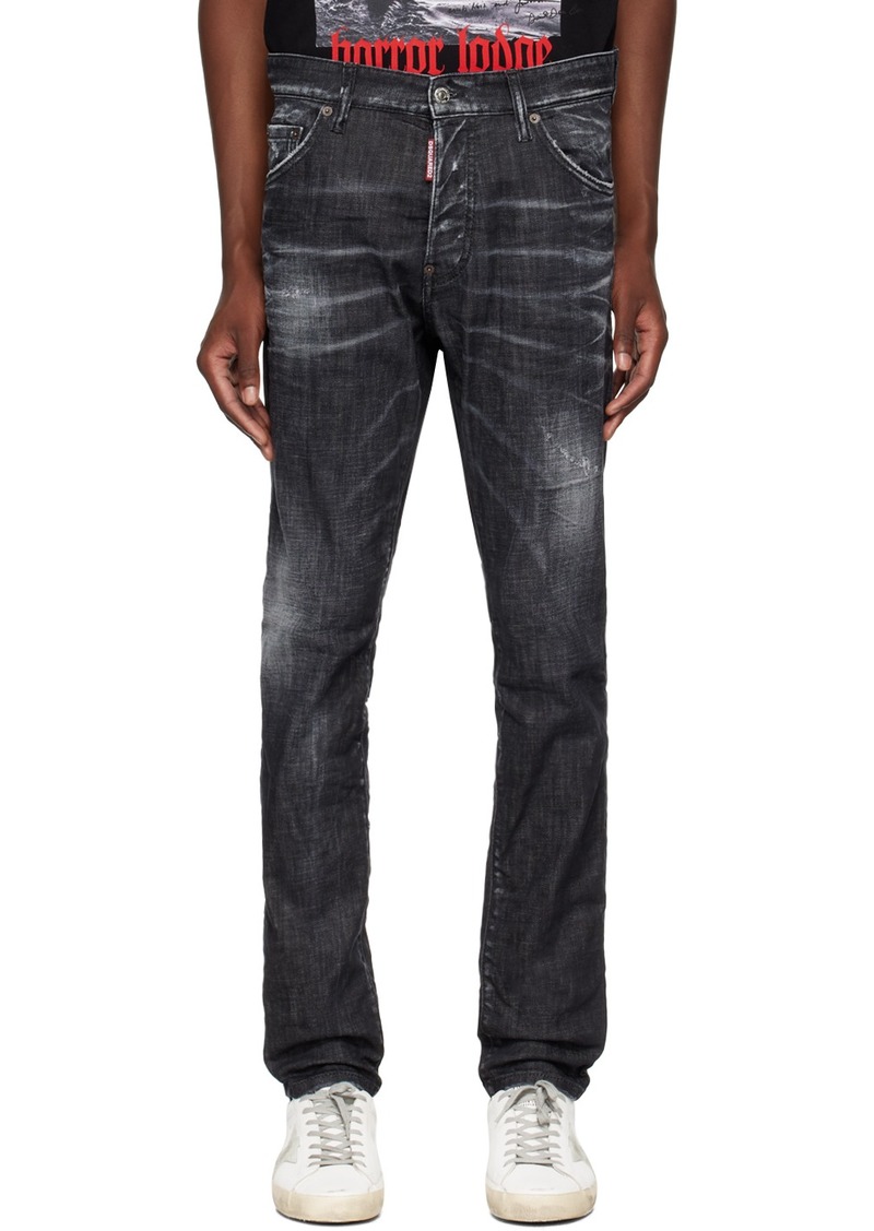 Dsquared2 Black Easy Wash Cool Guy Jeans