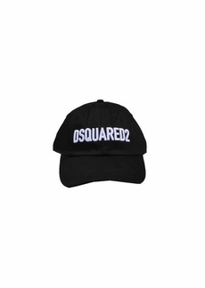 DSQUARED2 Black Embroidered Baseball Hat Dsquared2
