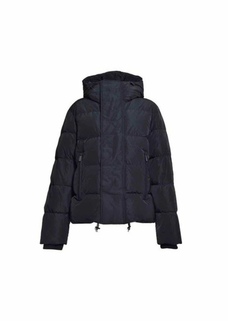DSQUARED2 Black short down jacket with hood Dsquared2