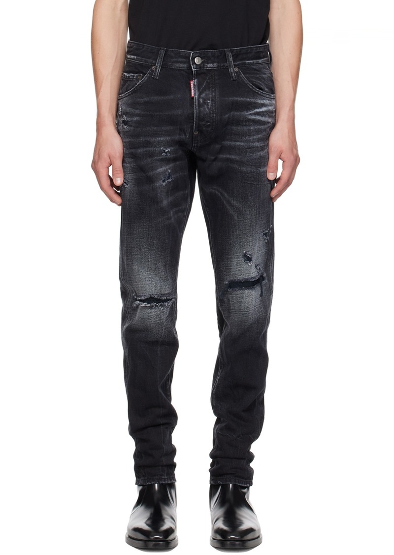 Dsquared2 Black Warp Wash Cool Guy Jeans