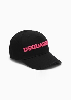Dsquared2 Black/red hat with logo