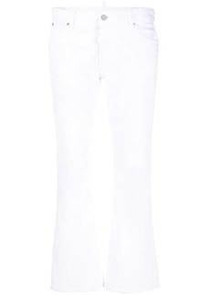 DSQUARED2 bootcut cropped trousers