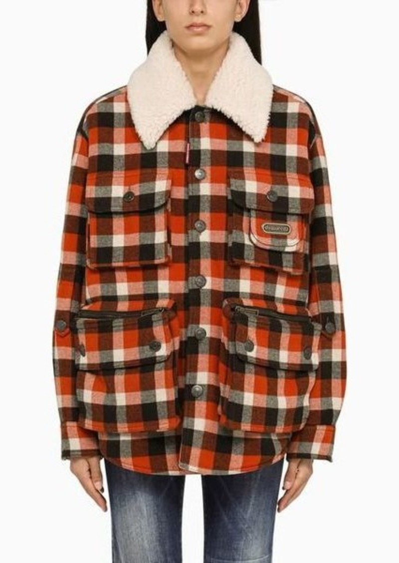 Dsquared2 Check pattern jacket in