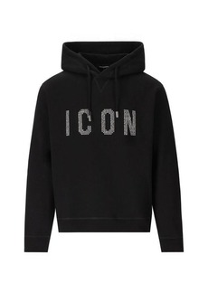 DSQUARED2  COOL FIT BLACK HOODIE